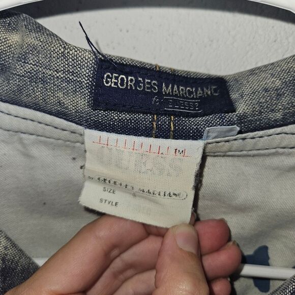 1980s Guess Marciano Jacket Mens medium - Picture 4 of 7